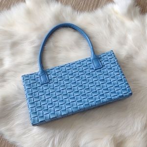 Y2K micro mini blue purse